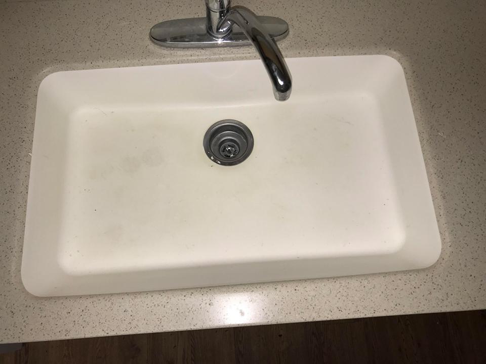 Kitchen sink - before