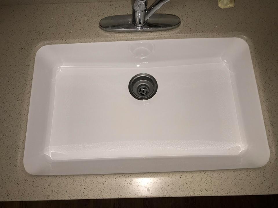 Kitchen sink - after